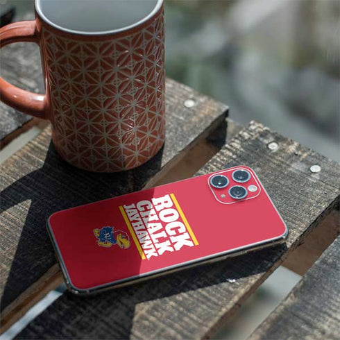 University of Kansas Rock Chalk Jayhawk iPhone 11 Pro Skin